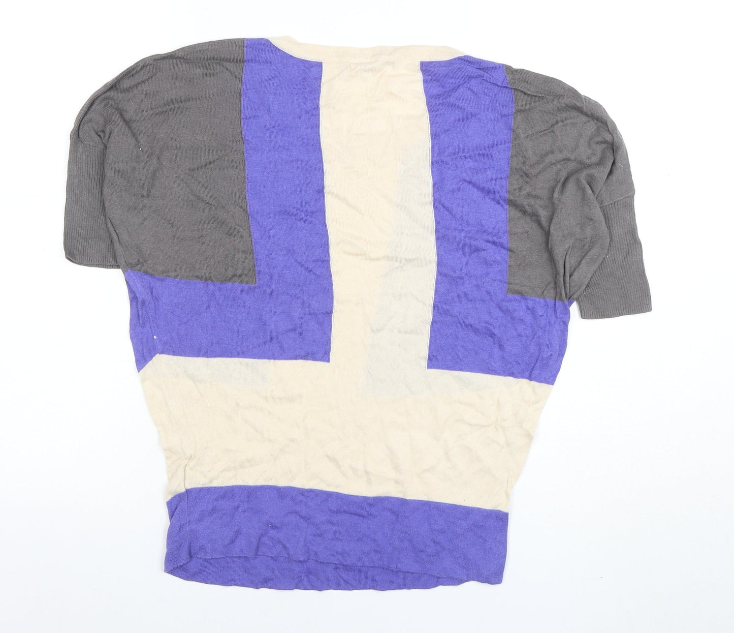 Gap Women's Multicoloured XS Colourblock Short Sleeve T-Shirt