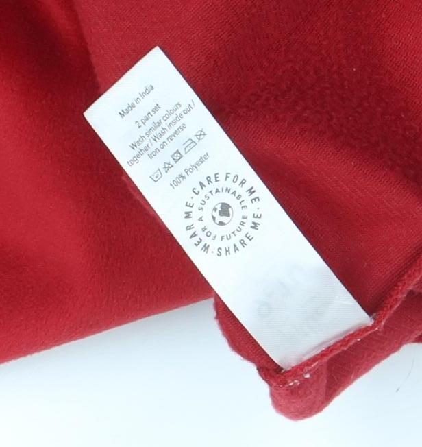 Billie Faiers Girls Red Velvet Belted Fit & Flare Dress 9-10 Years