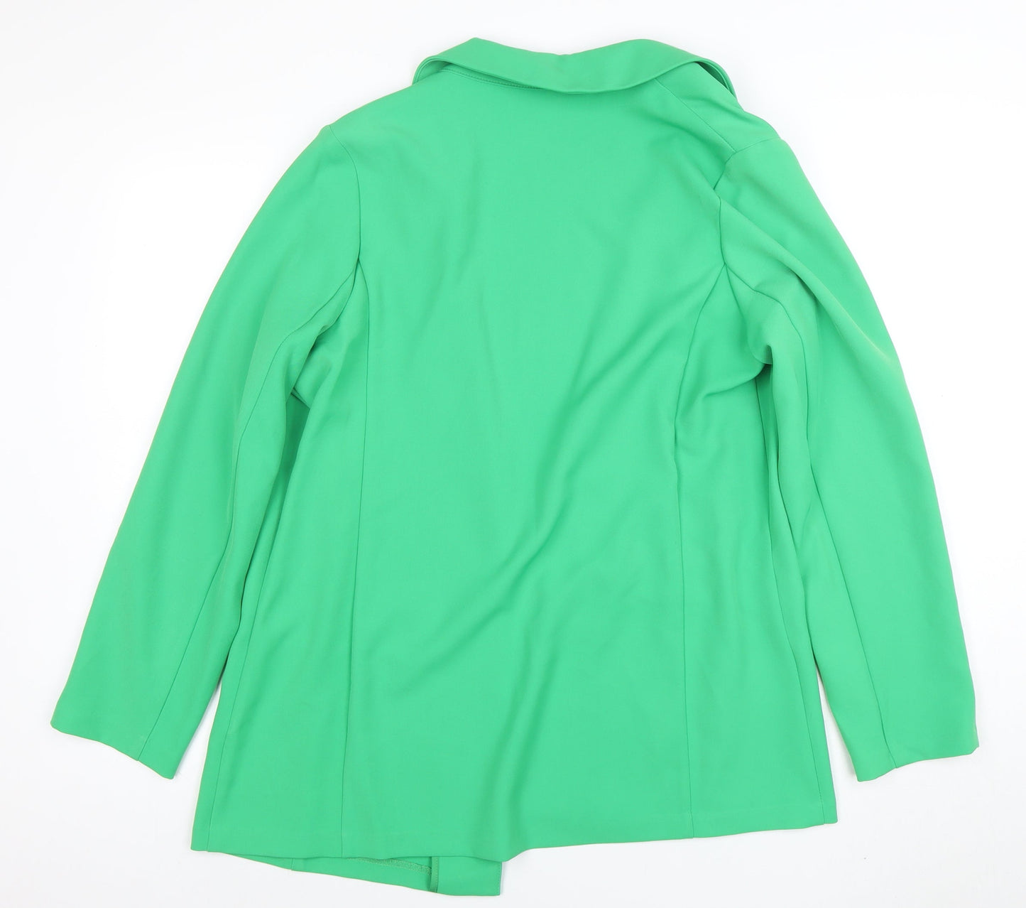 F&F Women’s Green Size 16 Classic Longline Two-Button Blazer