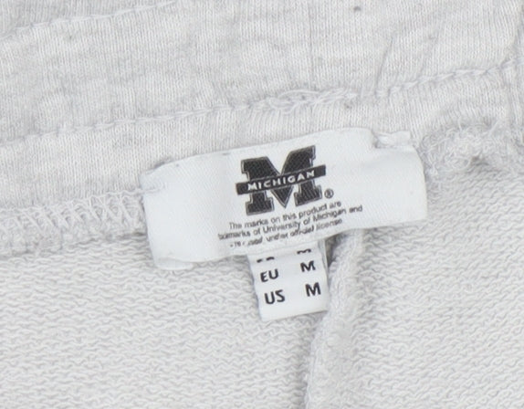 Michigan Wolverines Grey Hoodie Women’s Medium Pullover Sweatshirt