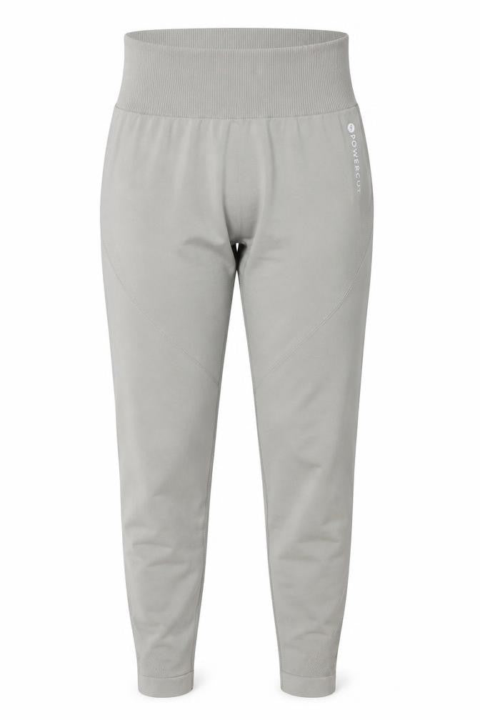 Powercut Womens Grey XL Seamless Stretch Activewear Leggings
