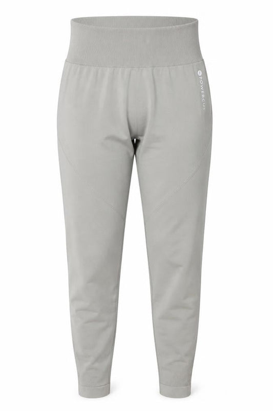 Powercut Womens Grey XL Seamless Stretch Activewear Leggings