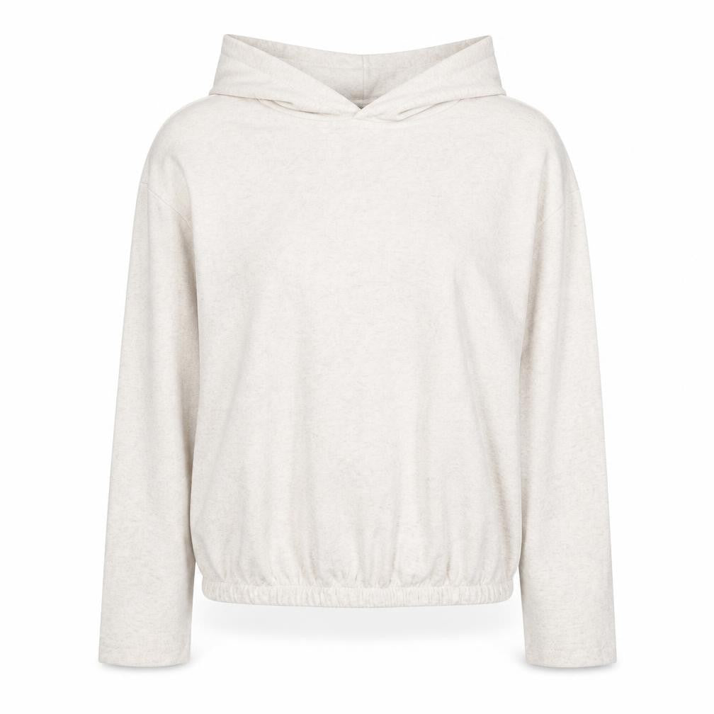 Tom Tailor Denim Women's Beige Hooded Pullover Hoodie Size 12