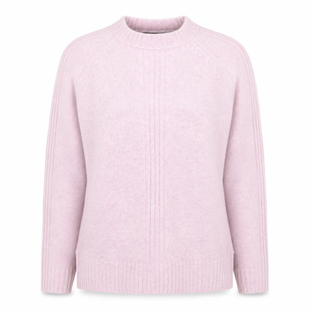 Marks & Spencer Women Pink Crew Neck Long Sleeve Jumper XS
