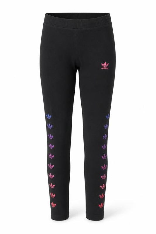 Adidas Womens Black XS Cotton Stretch Sports Leggings