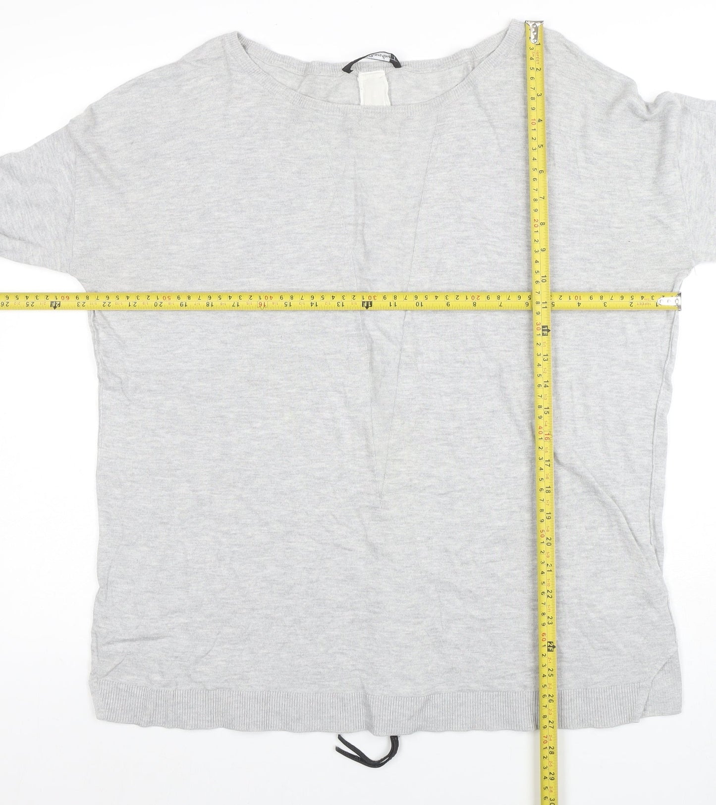 Betty Barclay Women's Grey Zip Knit Cardigan Size L