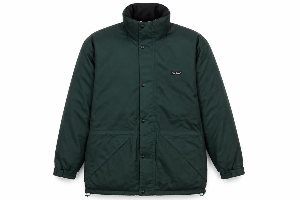 Peter Storm Men's Green Waterproof Parka Jacket Size M Outdoor Coat