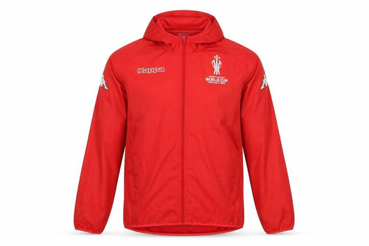 Kappa Men’s Red Rugby League World Cup 2021 Windbreaker Jacket Size S