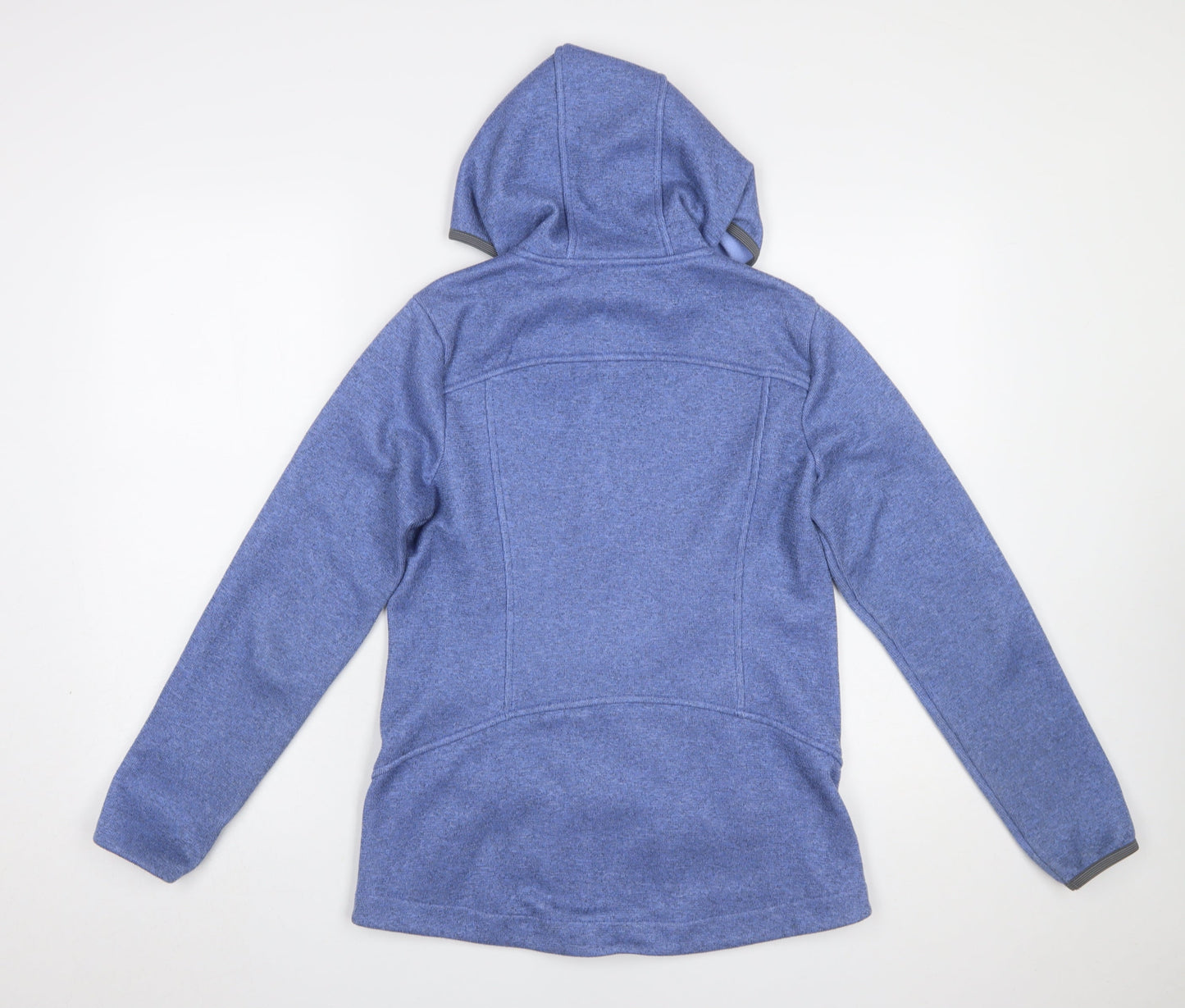 Zero Restriction Women's Blue Full Zip Hooded Sweatshirt Size S