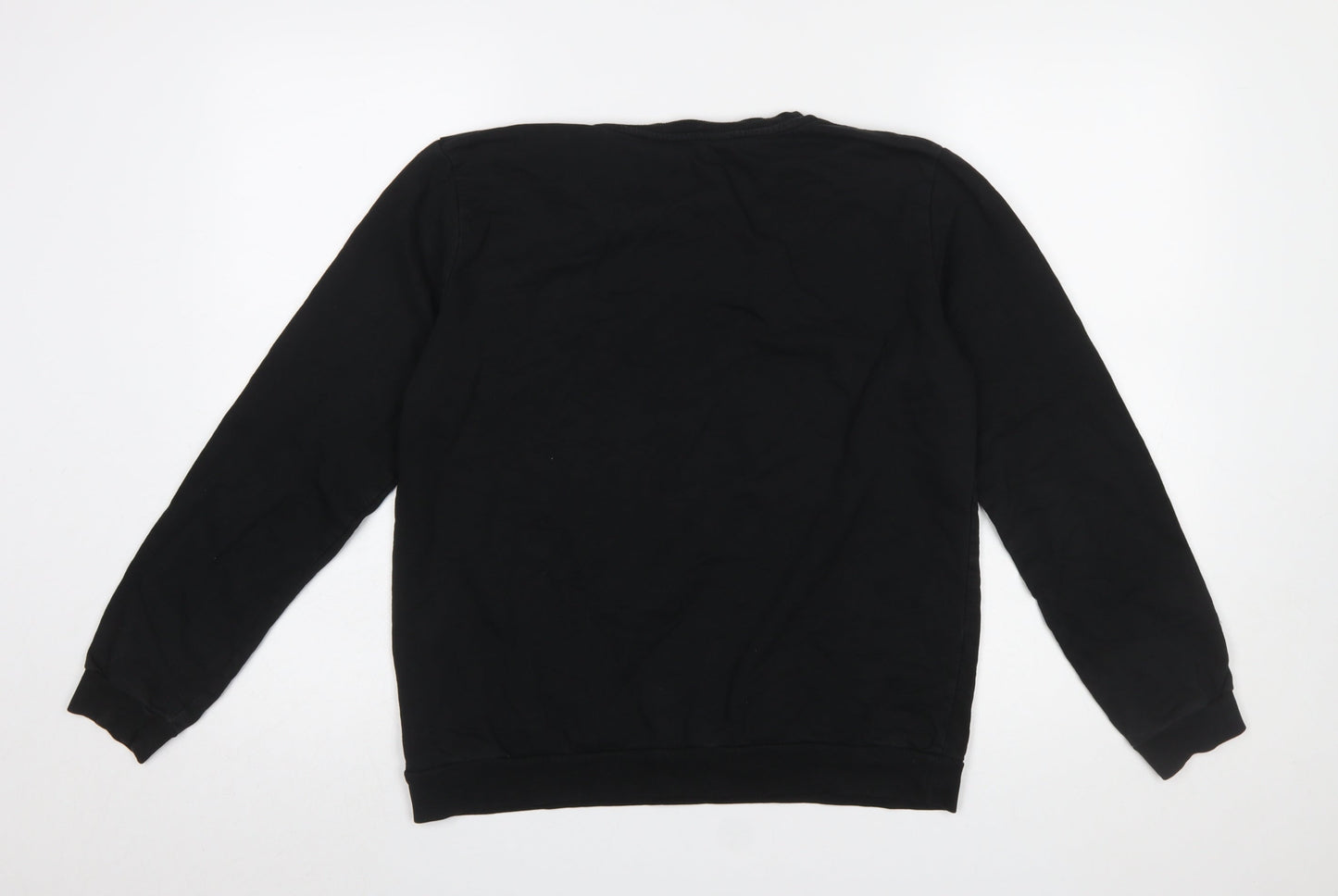 Dorothy Perkins Women Black Size 14 Pullover Sweatshirt Cannes Print