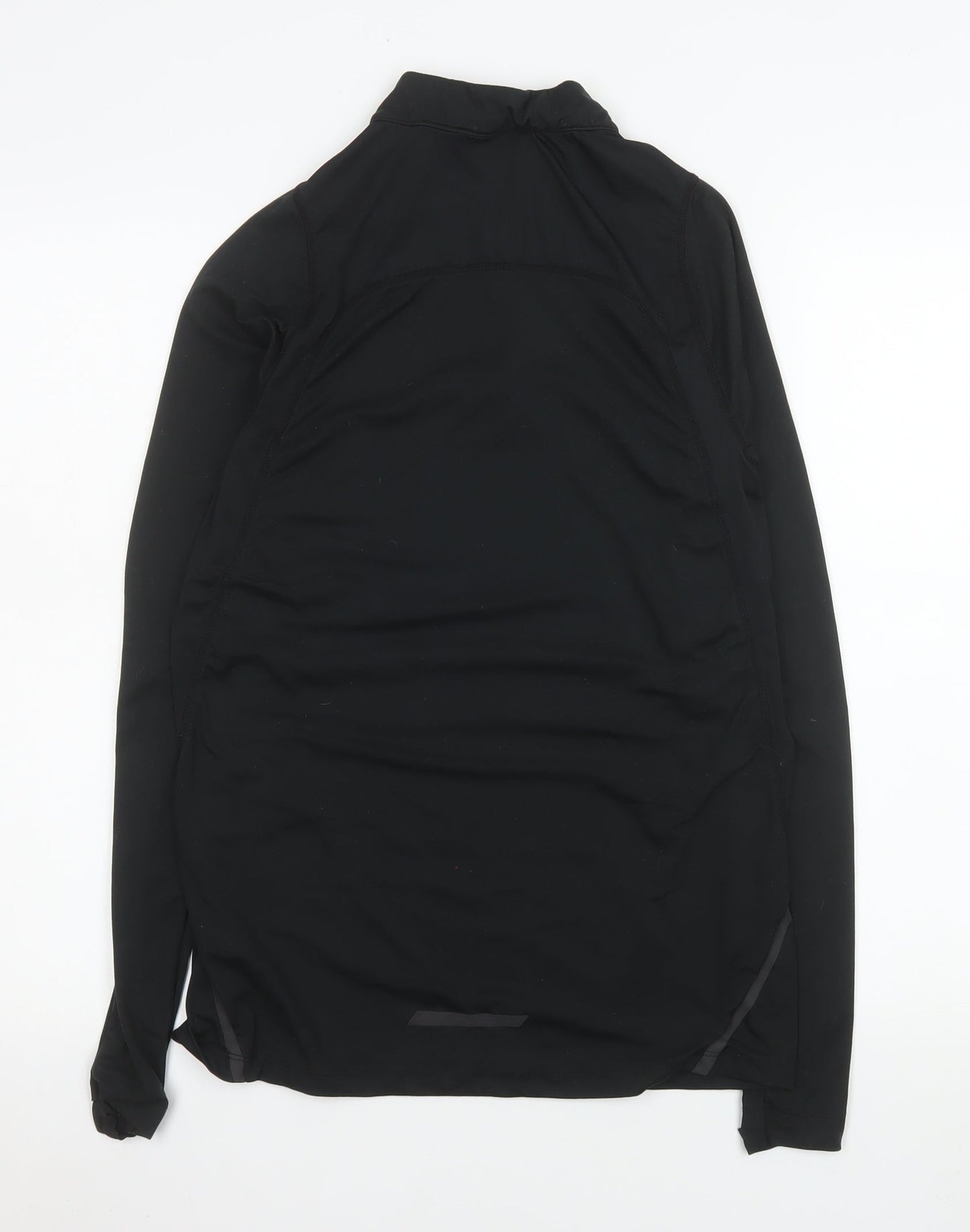 MP Women's Black XS 1/4 Zip Long Sleeve Athletic Top