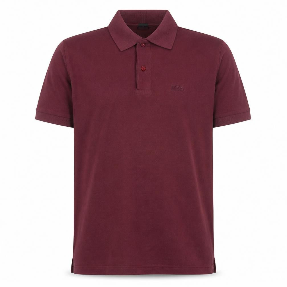 Hugo Boss Men's Red Pima Cotton Polo Shirt XL Regular Fit