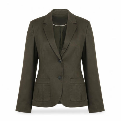 Next Womens Brown Blazer Jacket Size 10 Regular Fit Two Button