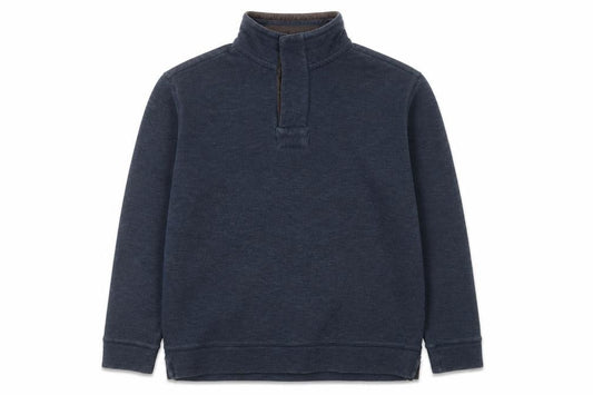 Marks & Spencer Men’s Blue 1/2 Zip Knit Sweatshirt Large