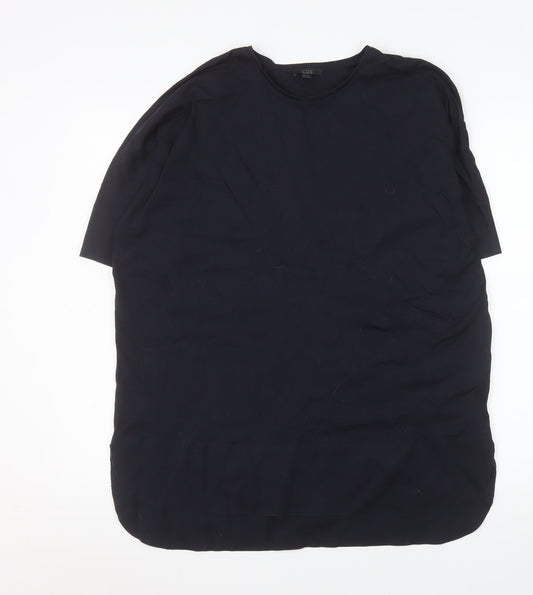 COS Mens Black Cotton Short Sleeve Crew Neck T-Shirt Size S