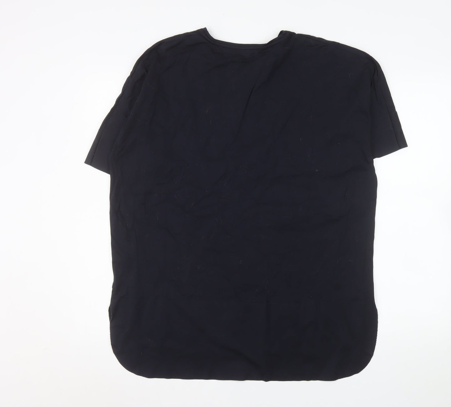 COS Mens Black Cotton Short Sleeve Crew Neck T-Shirt Size S