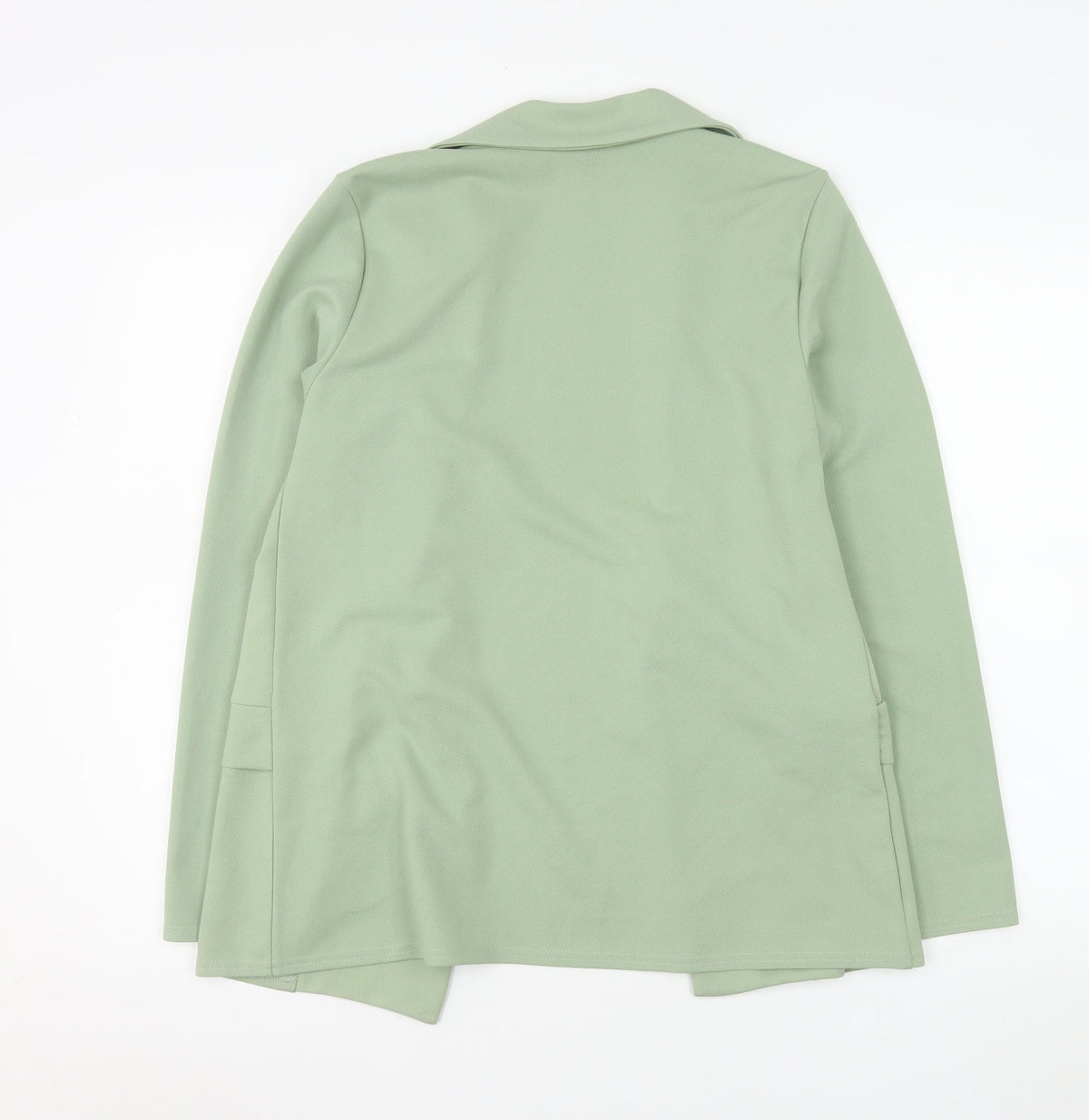 Quiz Women's Green Double Breasted Blazer UK 10 Regular Fit