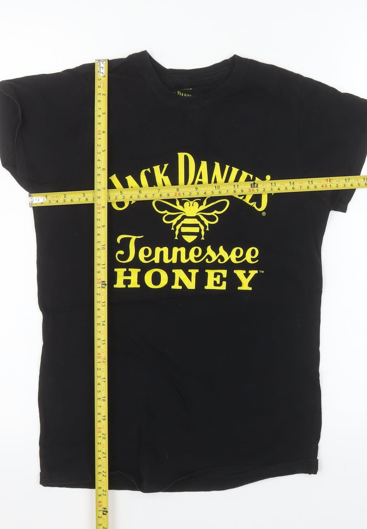 Jack Daniel's Women's Black Medium Short Sleeve Cotton T-Shirt