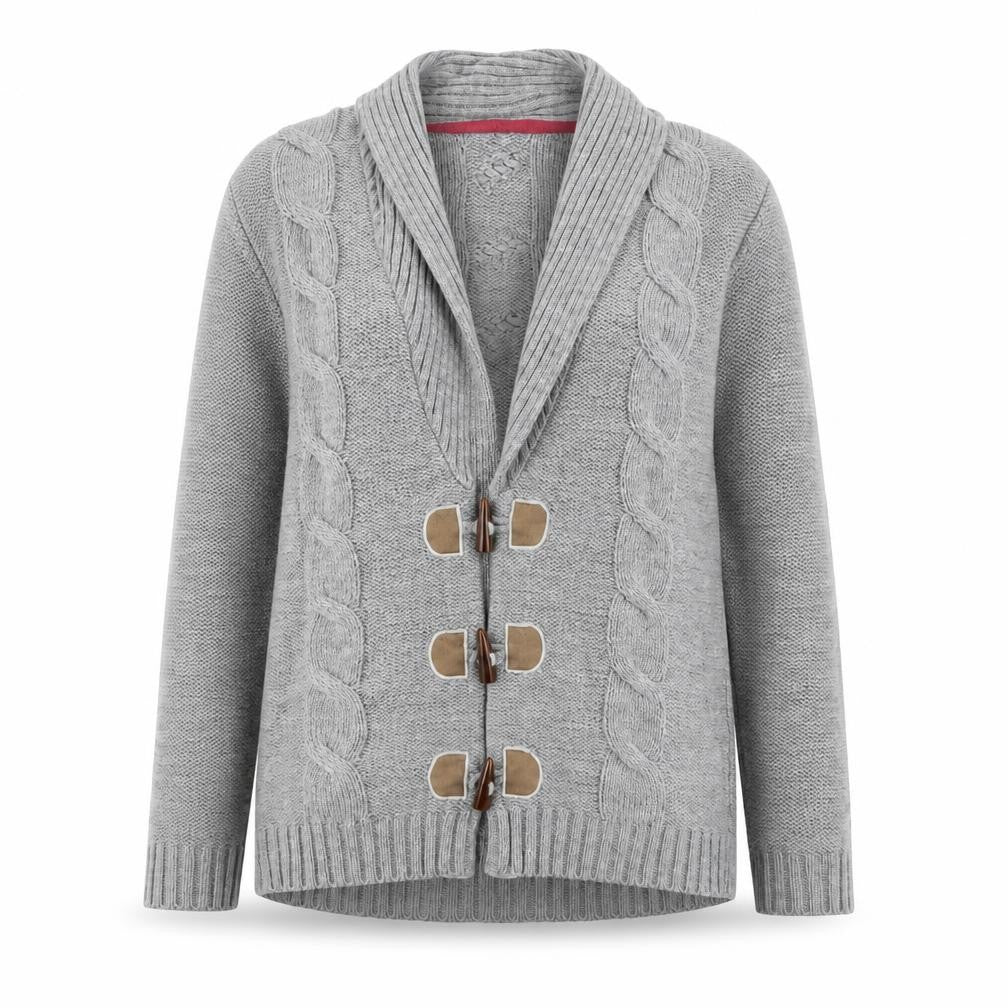 Marks & Spencer Women’s Grey Cable Knit Cardigan Medium