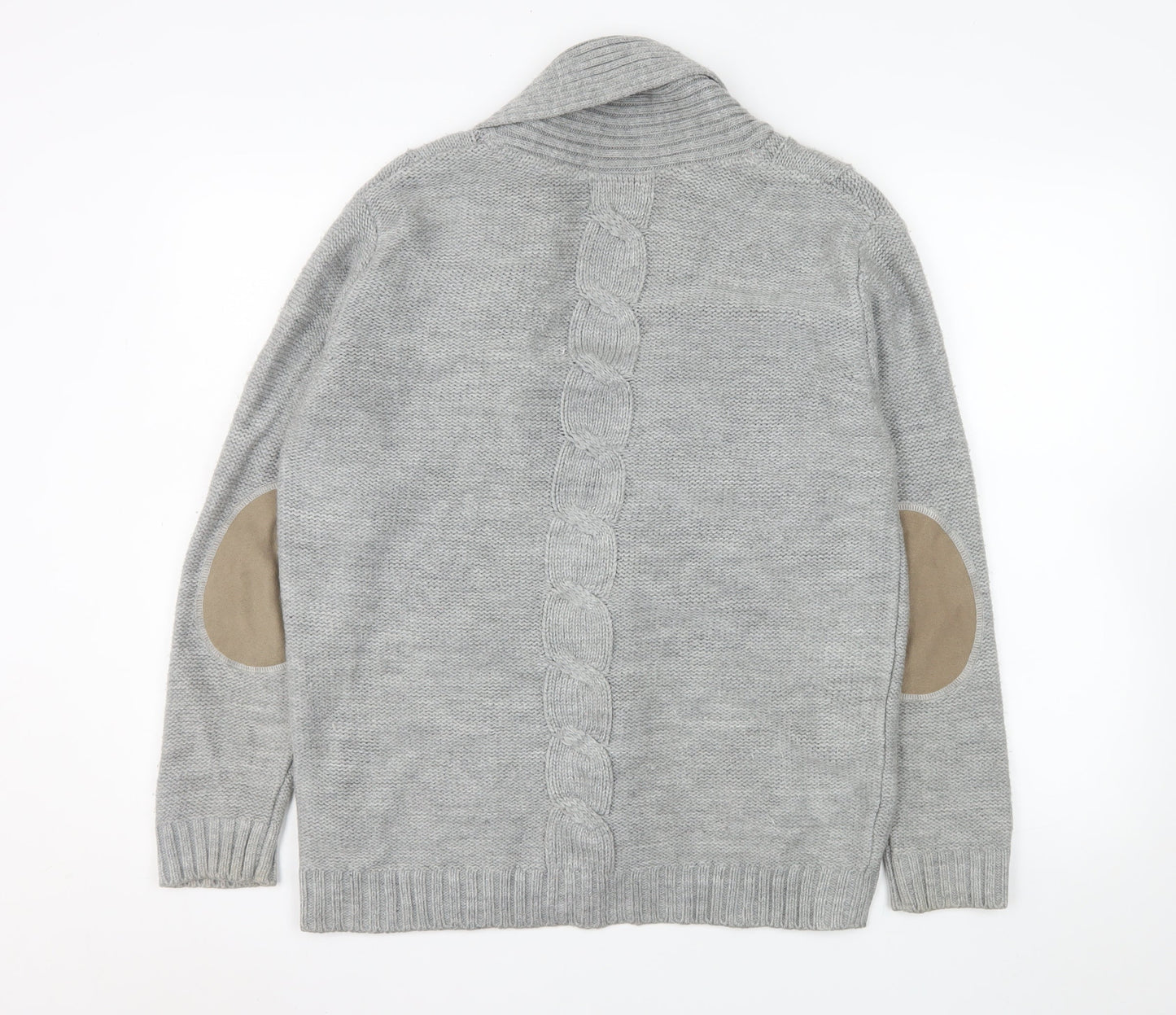 Marks and Spencer Women’s Grey Cable Knit Cardigan Medium