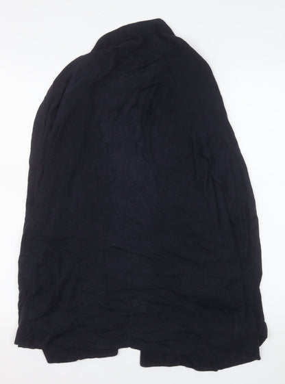 Gap Women’s Black Cotton Blend Open Front Cardigan Size S