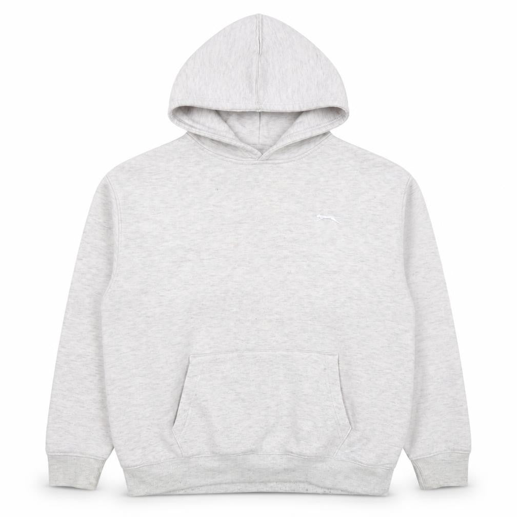 Slazenger Women’s Grey Pullover Hoodie UK 6 XXS Cotton Blend