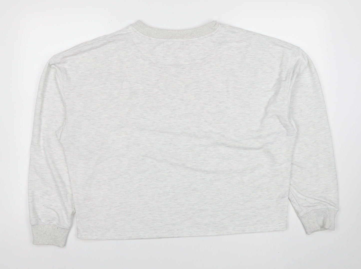 4TH ARQ Womens Grey XL Pullover Sweatshirt Crew Neck Casual