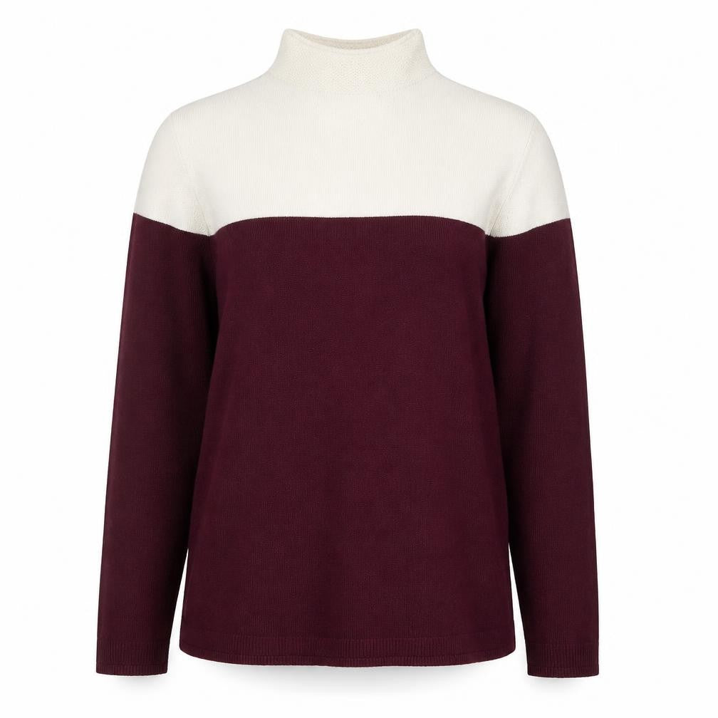 Marks & Spencer Women’s Multicoloured High Neck Jumper Size 10