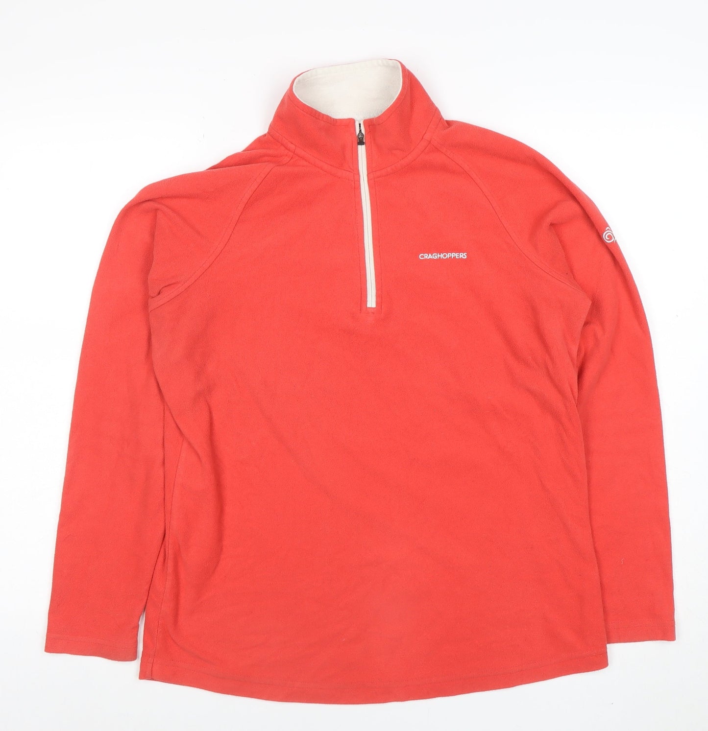 Craghoppers Women’s Red Fleece Pullover Sweatshirt UK 12