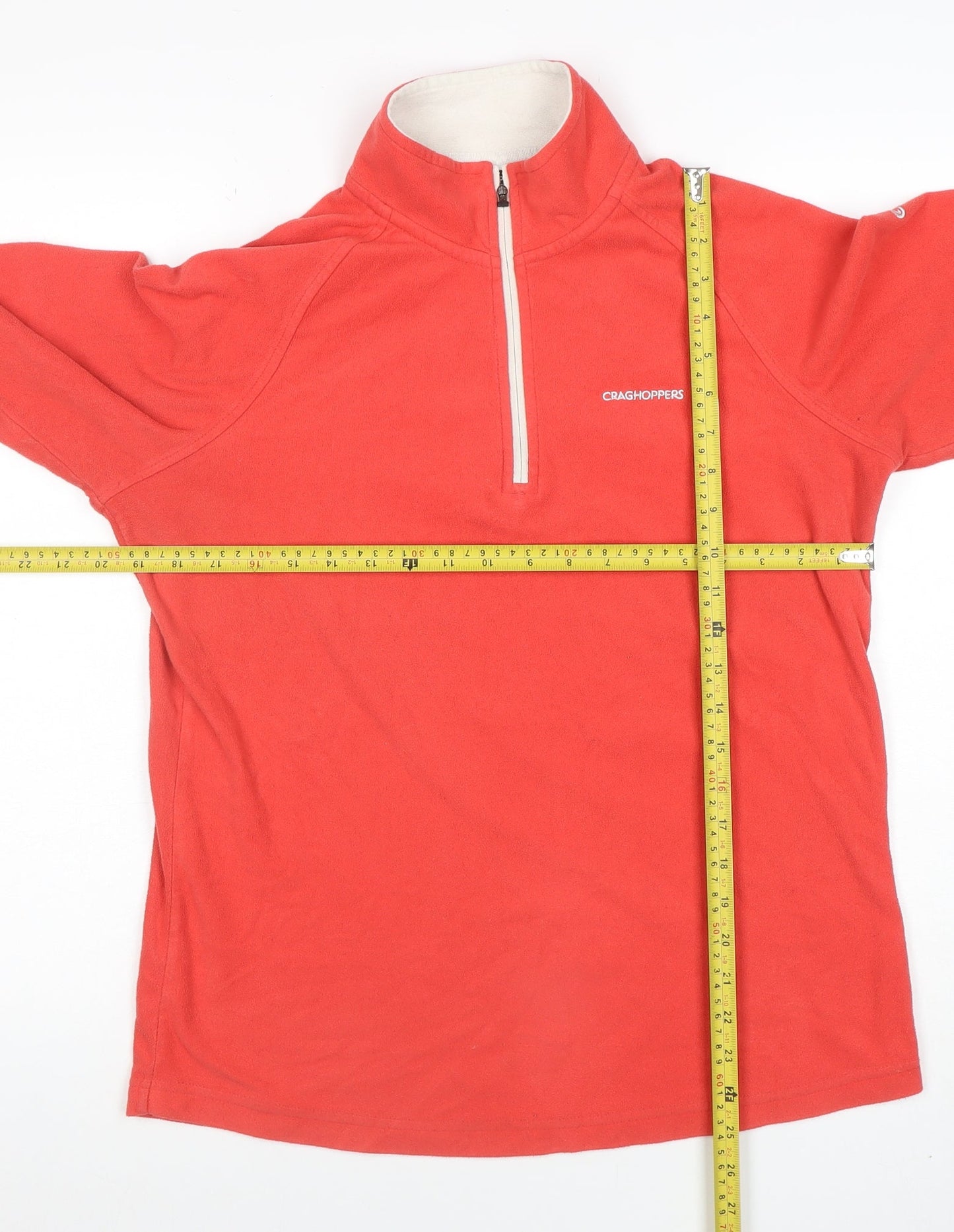 Craghoppers Women’s Red Fleece Pullover Sweatshirt UK 12