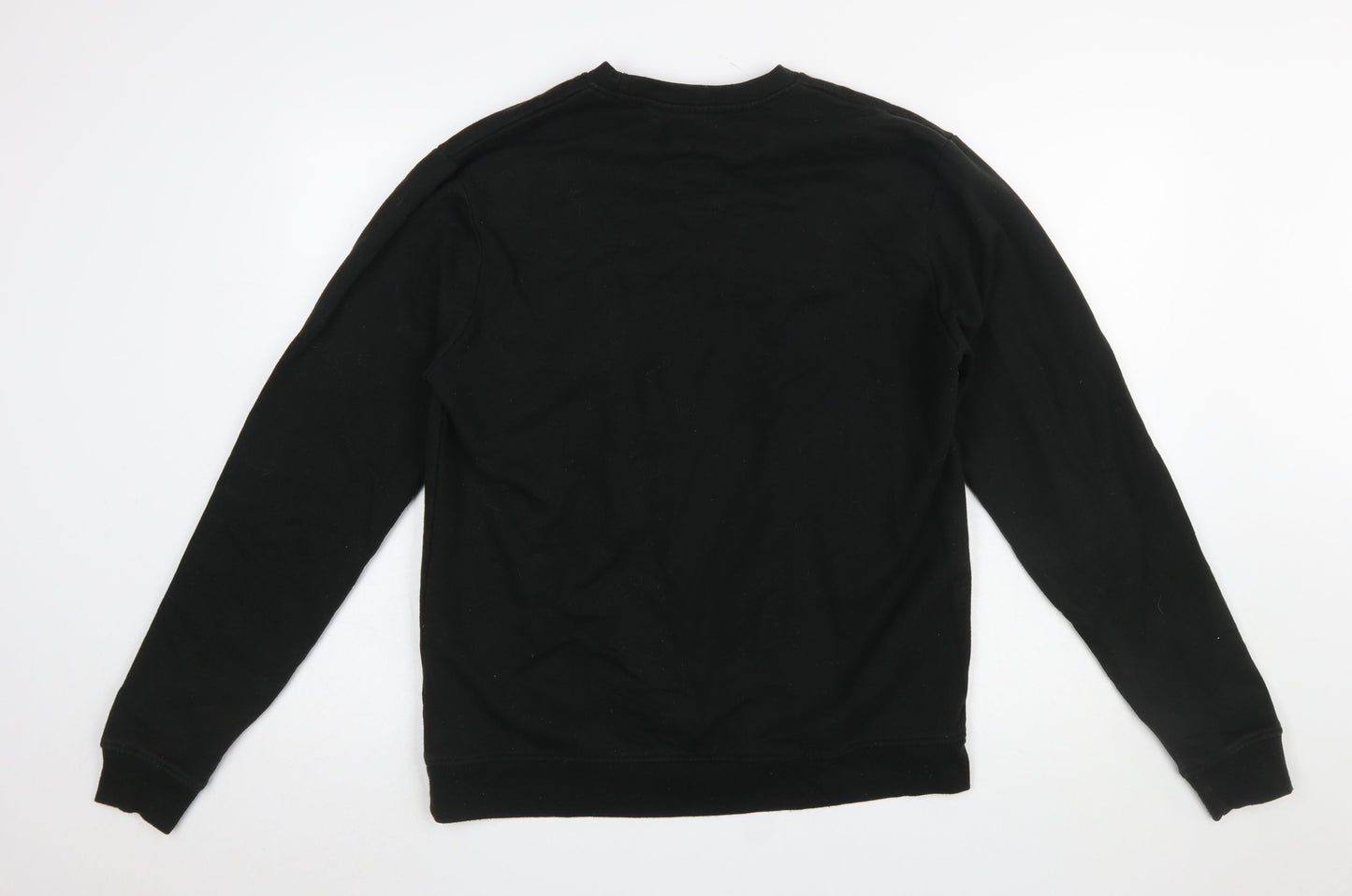 Kangol Mens Black XL Pullover Logo Sweatshirt Crew Neck