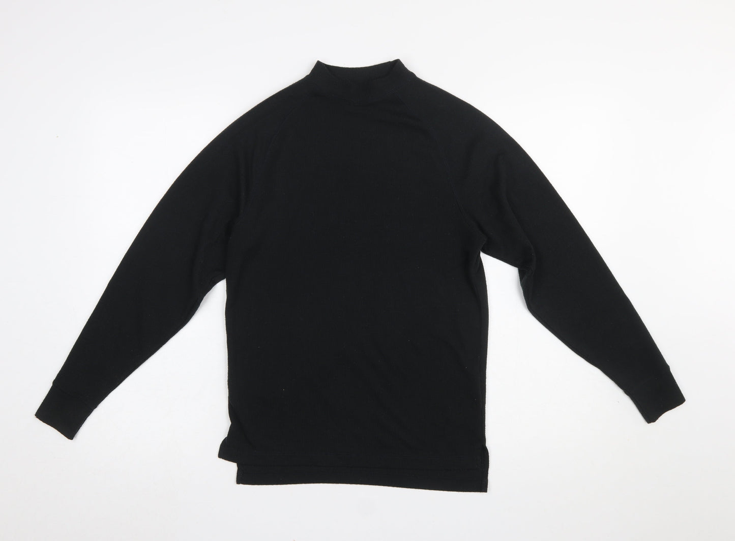 Trespass Womens Black XS Mock Neck Long Sleeve Thermal Top