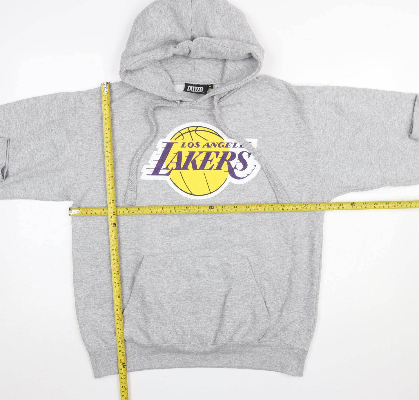 Outerstuff Women Grey Los Angeles Lakers Hoodie M Basketball Style