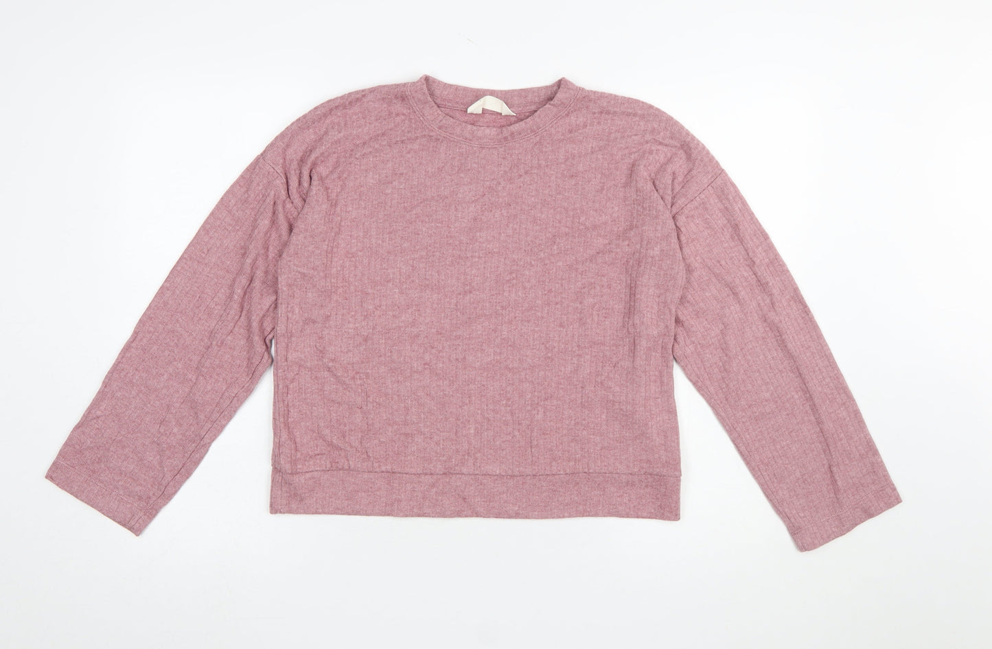 Marks and Spencer Women Pink Pullover Sweatshirt UK Small Soft Knit