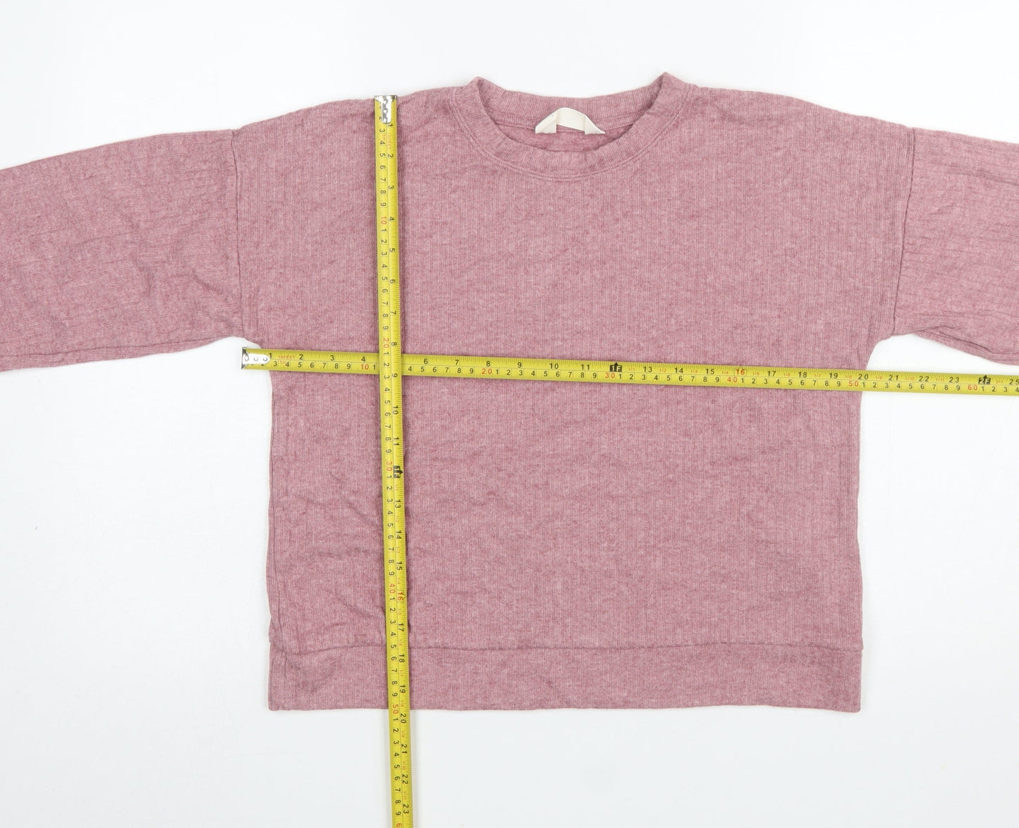 Marks and Spencer Women Pink Pullover Sweatshirt UK Small Soft Knit