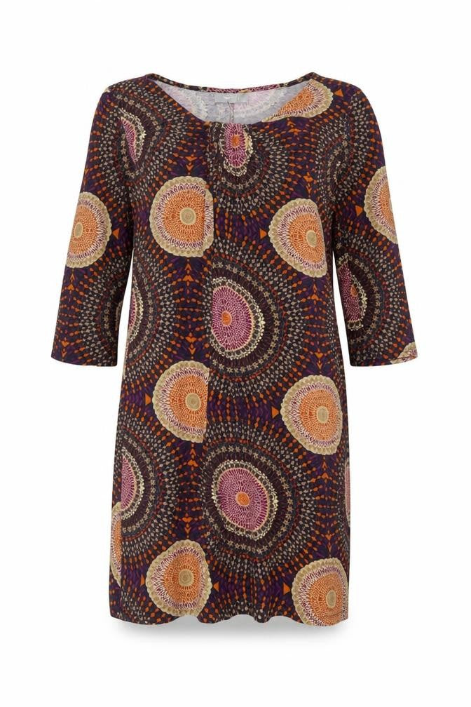 Wallis Women's Multicoloured Geometric Shift Dress Size 14