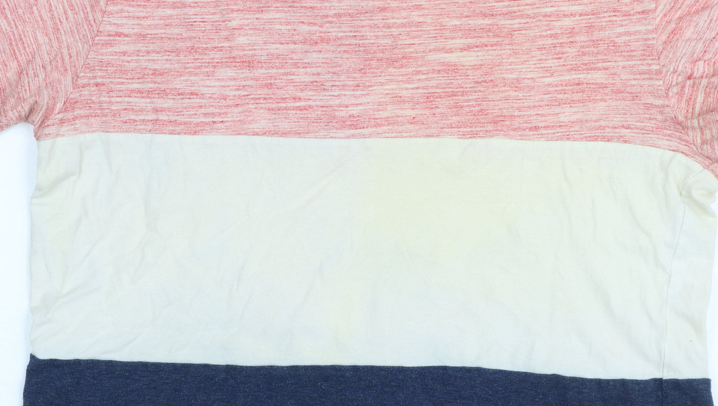 Nicce London Mens Multicoloured M Colourblock Short Sleeve T-Shirt