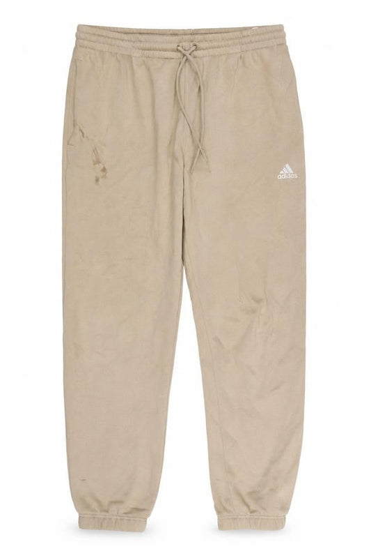 Adidas Womens Beige XL Jogger Sweatpants Cotton Blend Loungewear