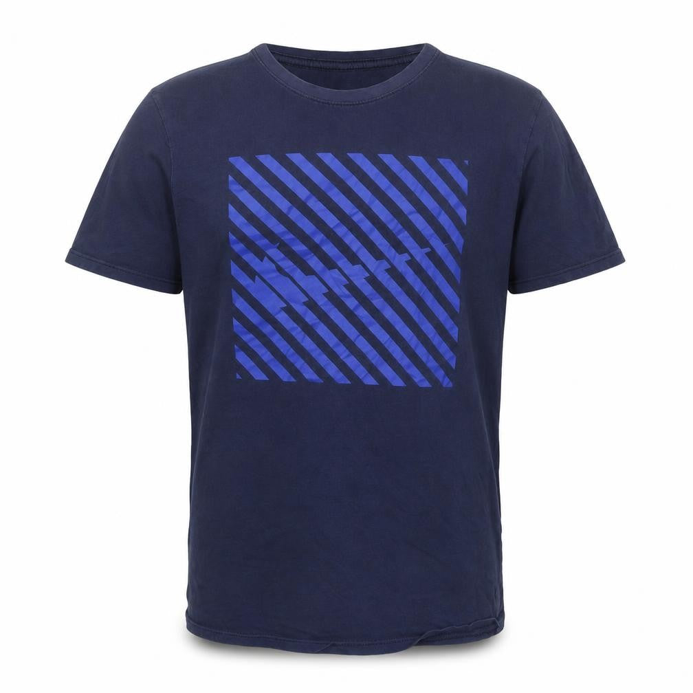 Nike Men's Blue Graphic Athletic Fit T-Shirt Size M