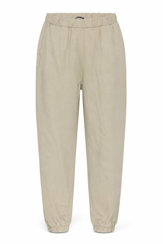 ZARA Women's Beige Cotton Jogger Trousers Size S