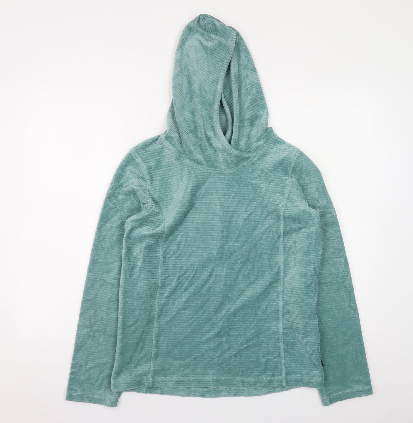 Regatta Great Outdoors Women's Green UK 12 Pullover Hoodie Cotton Blend Long Sleeve