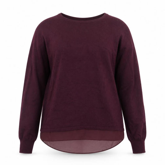Marks & Spencer Women’s Purple Cashmere Blend Pullover Jumper Size 10