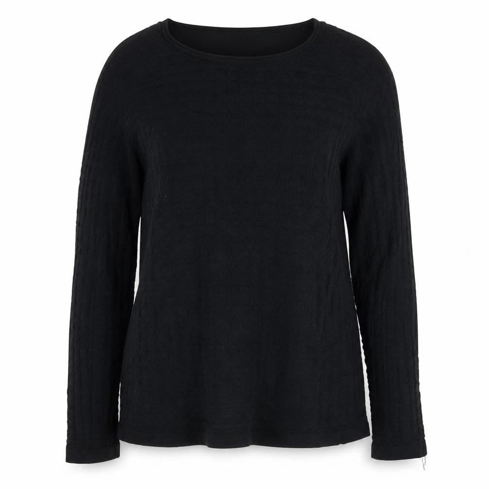 Cortefiel Womens Black Knit Pullover Jumper Size 14