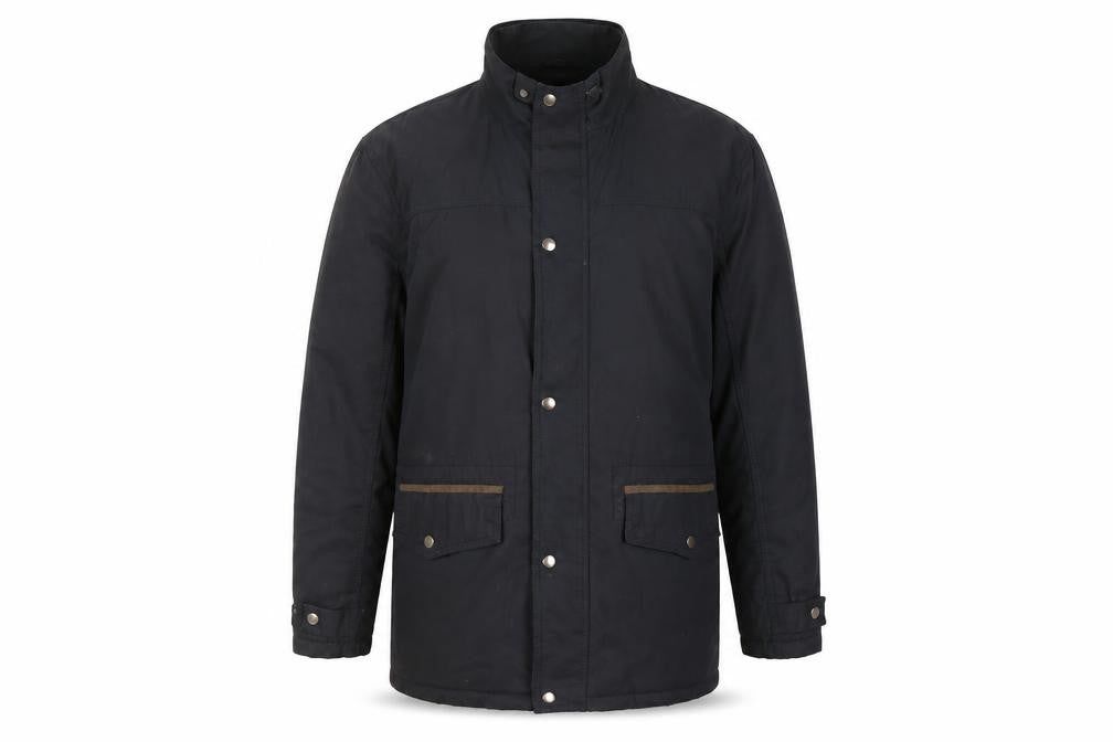 EWM Pure Classics Men's Blue Mid-Length Padded Jacket S