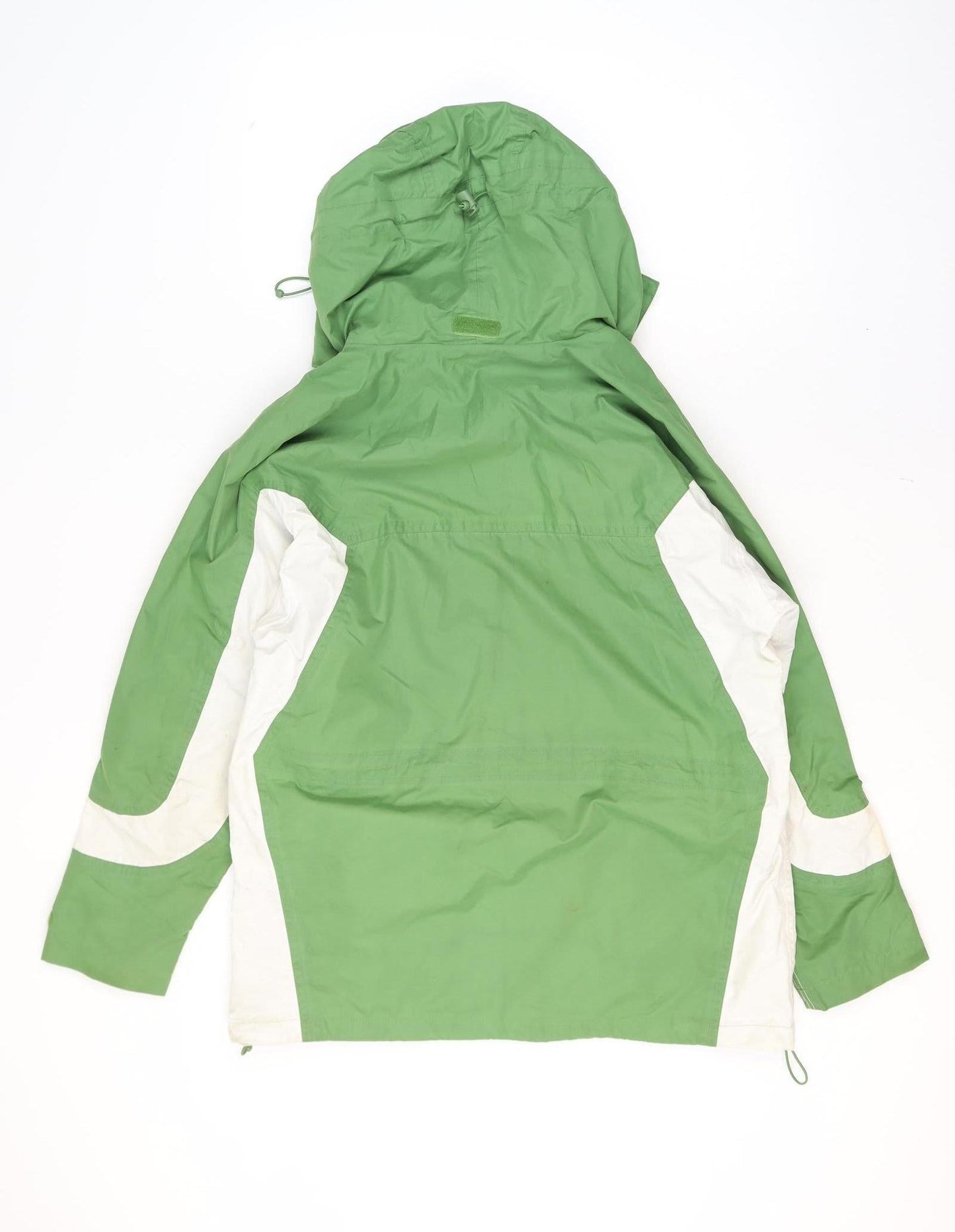 Arctic Storm Men's Green Hooded Parka Jacket Size M Outdoor Water Resistant