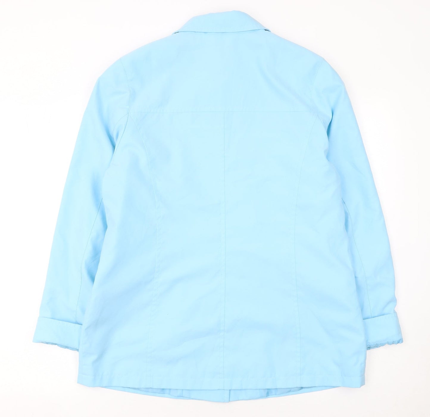 Marks and Spencer Women’s Blue Size 14 Polyester Basic Jacket