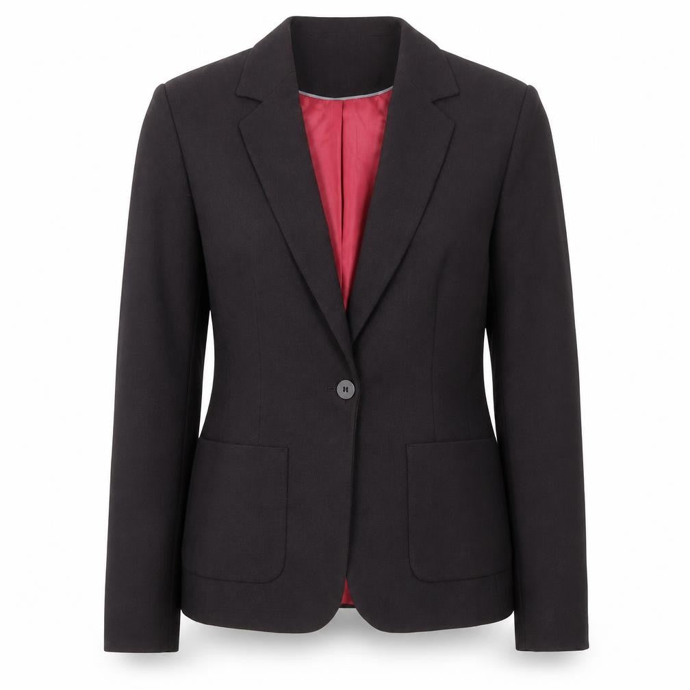 Next Women's Black Size 10 Tailored Single-Breasted Blazer