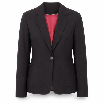 Next Women's Black Size 10 Tailored Single-Breasted Blazer