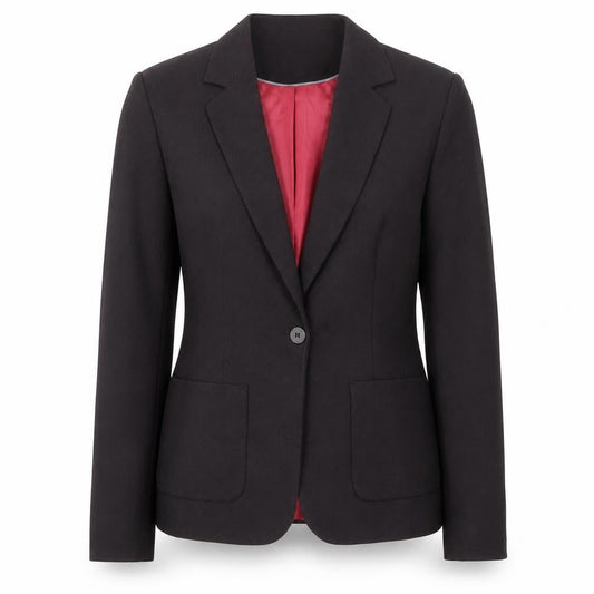 Next Women's Black Size 10 Tailored Single-Breasted Blazer