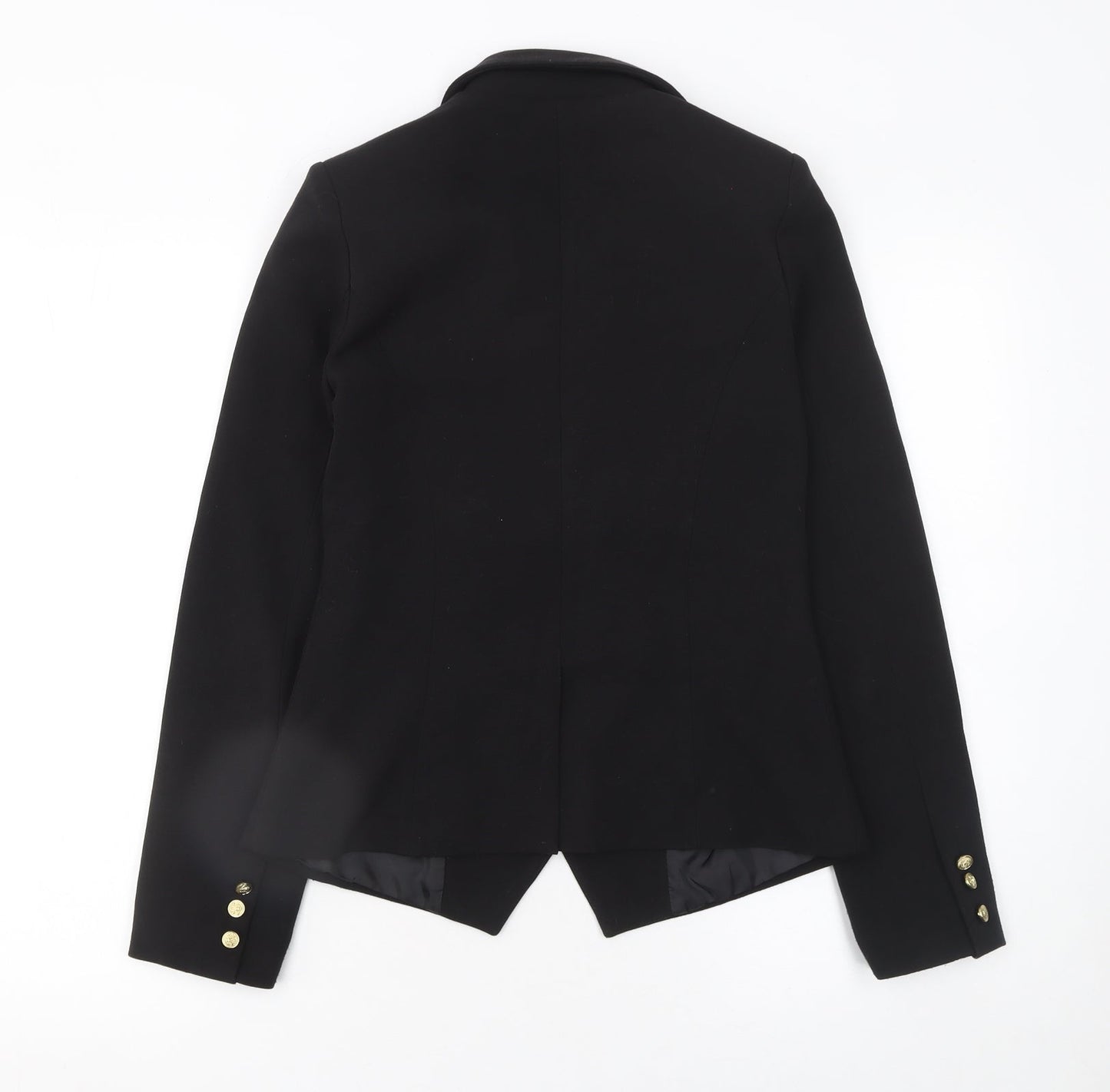 Sinsay Women’s Black Double-Breasted Blazer XS Classic Style